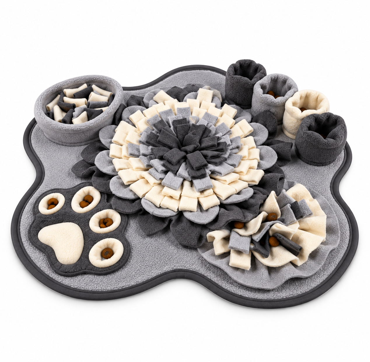 Interactive Snuffle Mat for Dogs – Slow Feeder & Foraging Enrichment Toy