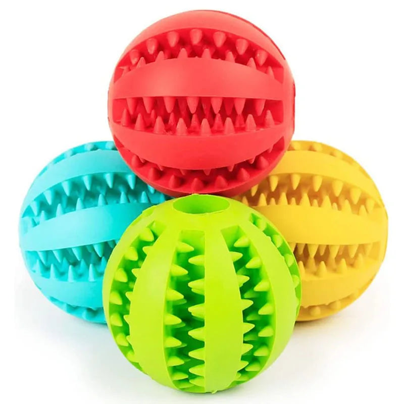 Dog Treat Ball – Interactive Chew & Teeth Cleaner