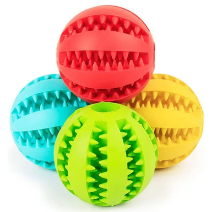 Dog Treat Ball – Interactive Chew & Teeth Cleaner