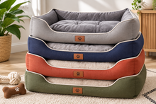 Four Season Square Dog Bed – Waterproof, Bite-Resistant Pet Sofa Mattress