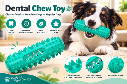 Dog Dental Chew Stick – Vet-Approved Teeth Cleaning Treat