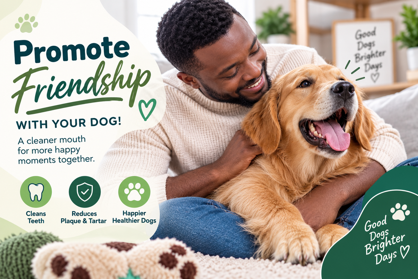 Dog Dental Chew Stick – Vet-Approved Teeth Cleaning Treat