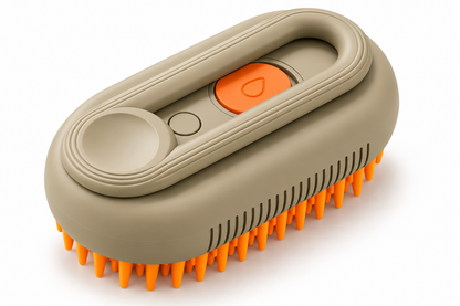 3-in-1 Steam Dog Grooming Brush – Deshed & Clean